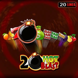 20 Hot Blast game by Amusnet Interactive – logo hosted on Janusz Casino