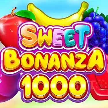 Sweet Bonanza 1000 by Pragmatic Play, showcased at januszcasino.de – game logo