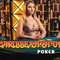 Try Caribbean Stud Poker slot by Evolution on januszcasino.de – logo image
