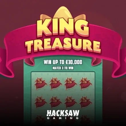 Enjoy King Treasure by Hacksaw Gaming – logo hosted on januszcasino.de