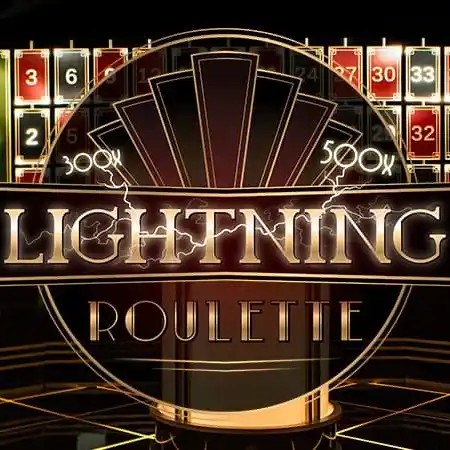 Official Live Dealer logo: Lightning Roulette by Evolution at Janusz Casino