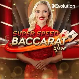 Play the Super Speed Baccarat slot by Evolution on Janusz Casino