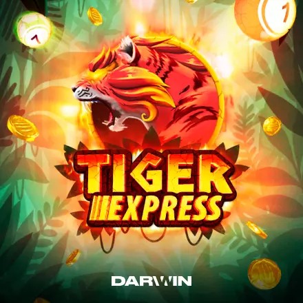 Tiger Express slot icon by Darwin Gaming, available at Janusz Casino